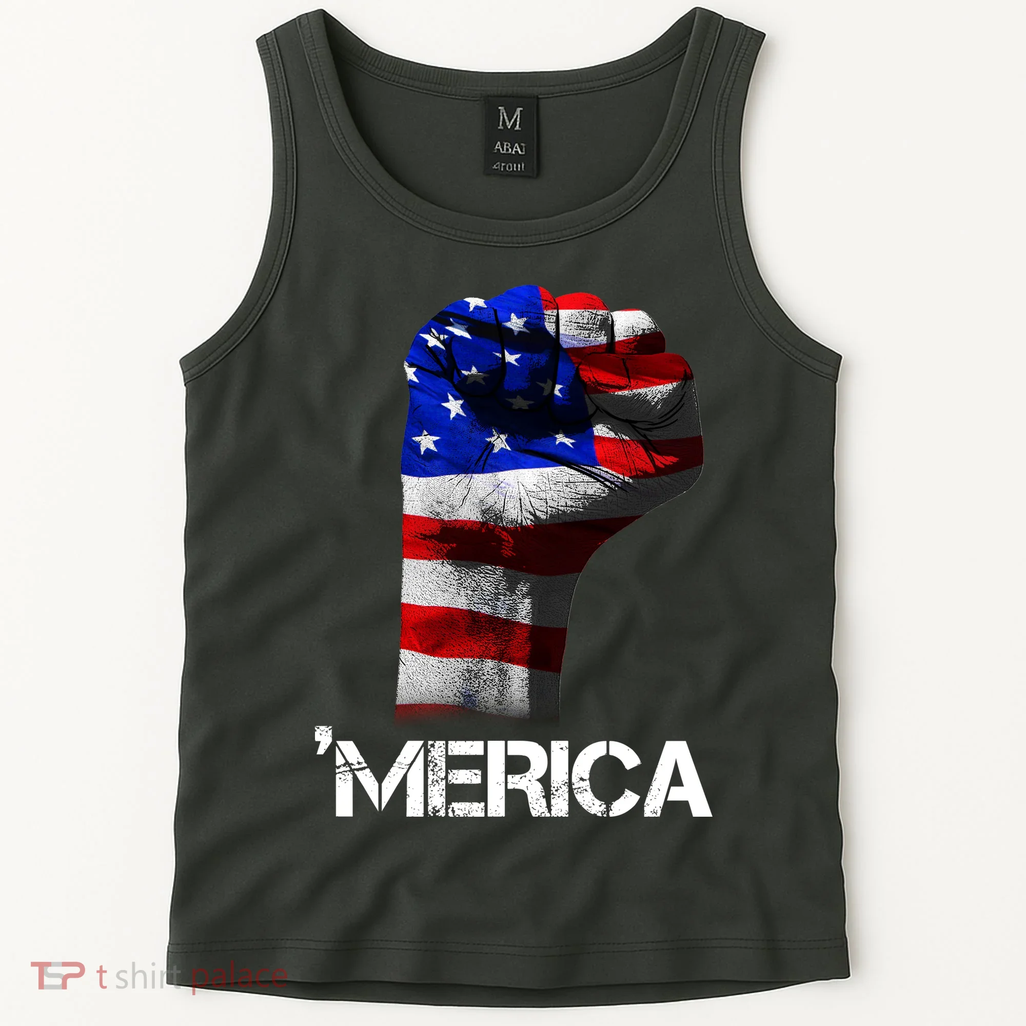 Merica Freedom Fist Tank Top