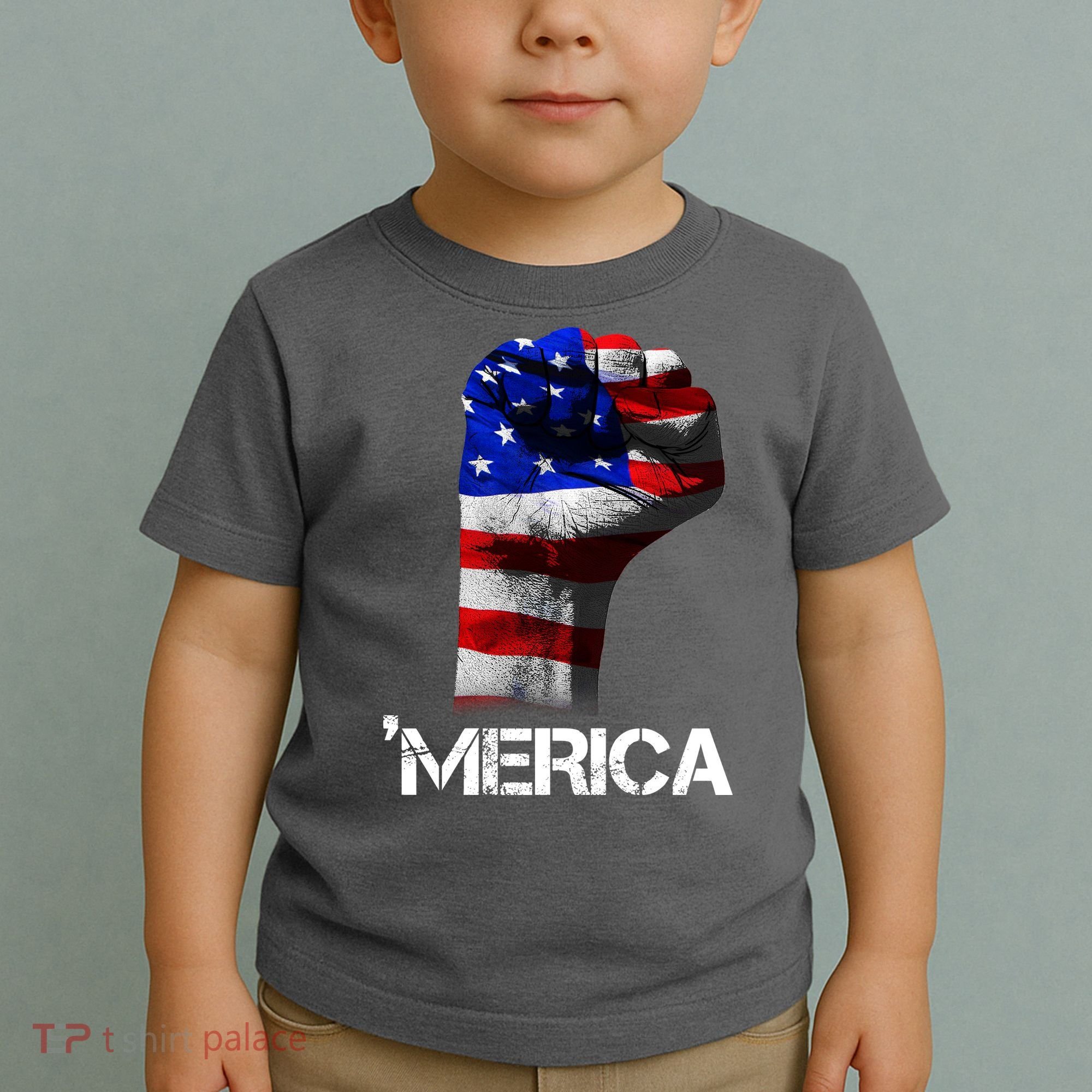 Merica Freedom Fist Toddler T-Shirt