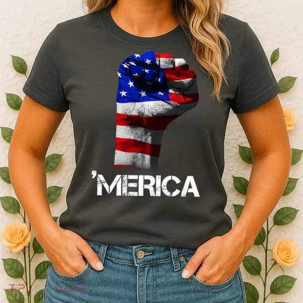 Merica Freedom Fist Women's T-Shirt