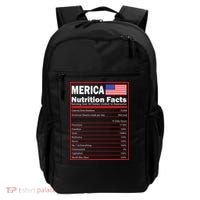 Merica Nutrition Facts Backpack thumb 0