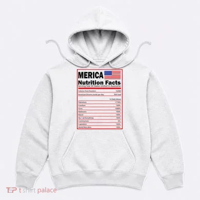 Merica Nutrition Facts Hoodie