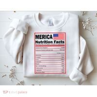 Merica Nutrition Facts Sweatshirt thumb 2