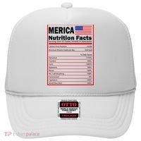 Merica Nutrition Facts Hat thumb 0
