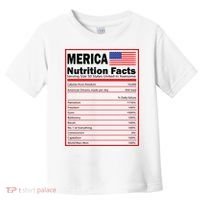 Merica Nutrition Facts Toddler T-Shirt thumb 0