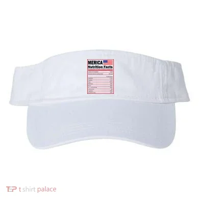 Merica Nutrition Facts Visor