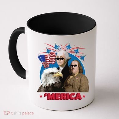 Merica Patriotic Party Coffee Mug