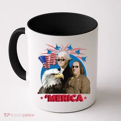 Merica Patriotic Party Coffee Mug
