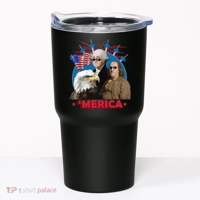 Merica Patriotic Party Tumbler