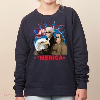 Merica Patriotic Party Women's Sweatshirt