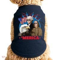 Merica Patriotic Party Doggie Tank thumb 0