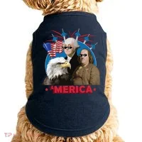 Merica Patriotic Party Doggie Tank thumb 0