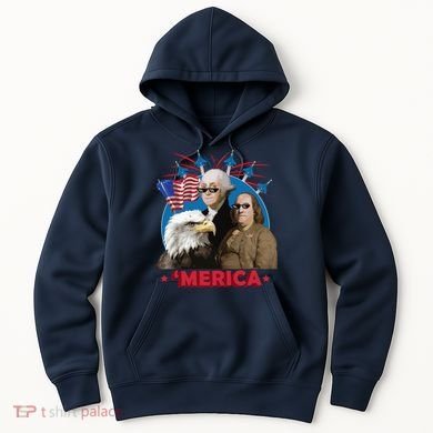 Merica Patriotic Party Hoodie