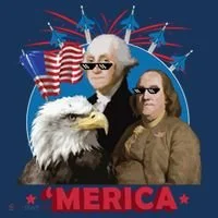 Merica Patriotic Party Women's Hoodie thumb 2