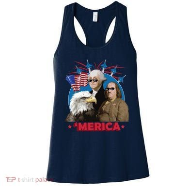 Merica Patriotic Party Women's Tank Top