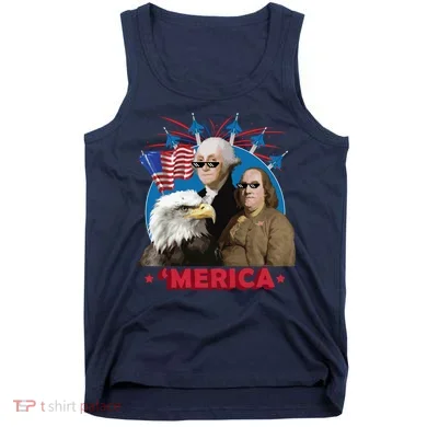 Merica Patriotic Party Tank Top