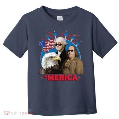 Merica Patriotic Party Toddler T-Shirt
