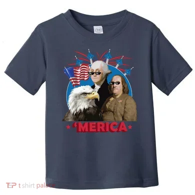Merica Patriotic Party Toddler T-Shirt