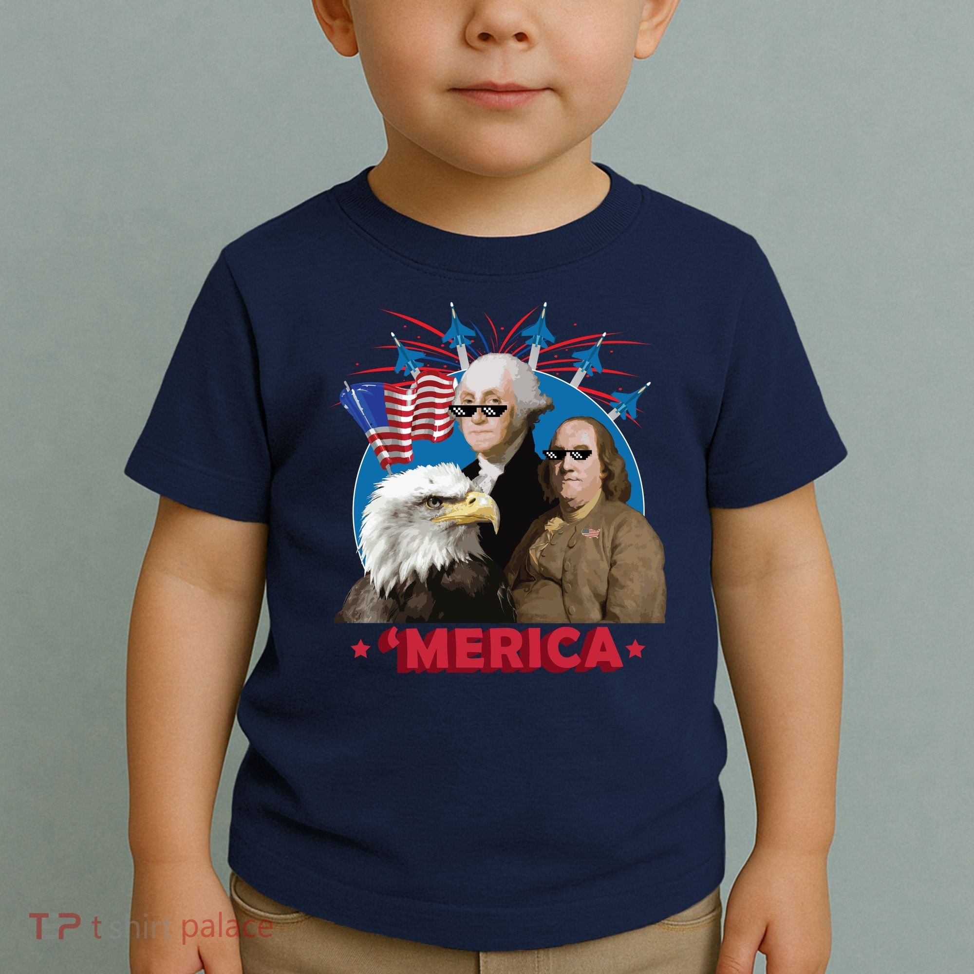 Merica Patriotic Party Toddler T-Shirt