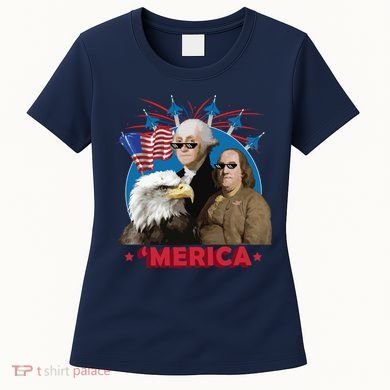 Merica Patriotic Party Women's T-Shirt