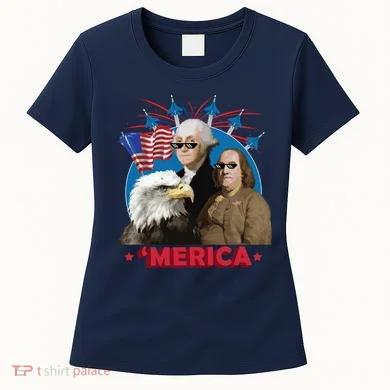 Merica Patriotic Party Women's T-Shirt