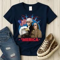 Merica Patriotic Party Women's T-Shirt thumb 3
