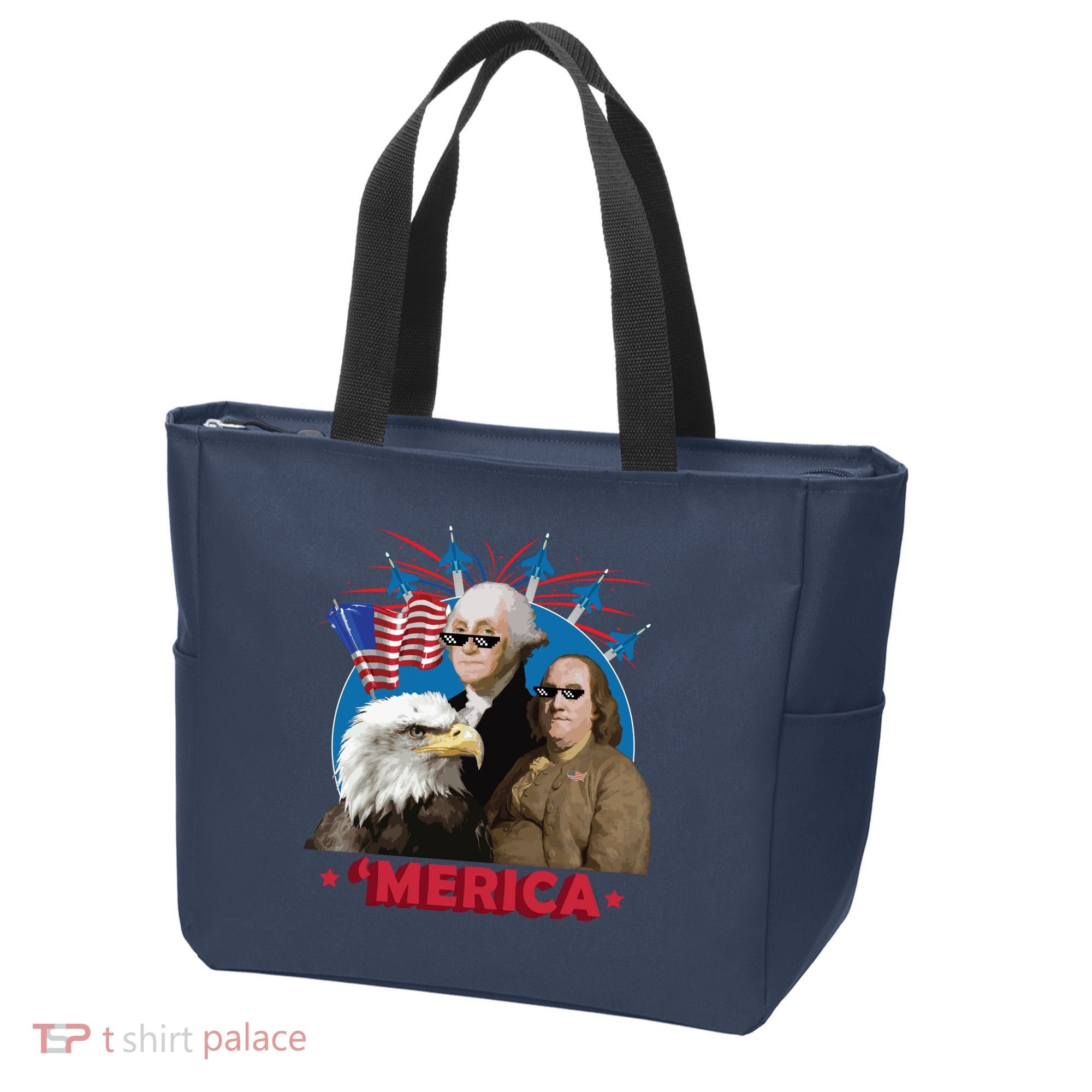 Merica Patriotic Party Tote Bag