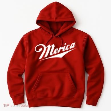 Merica Simple Logo Hoodie