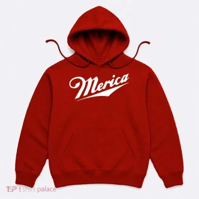 Merica Simple Logo Hoodie