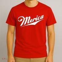 Merica Simple Logo T-Shirt thumb 3
