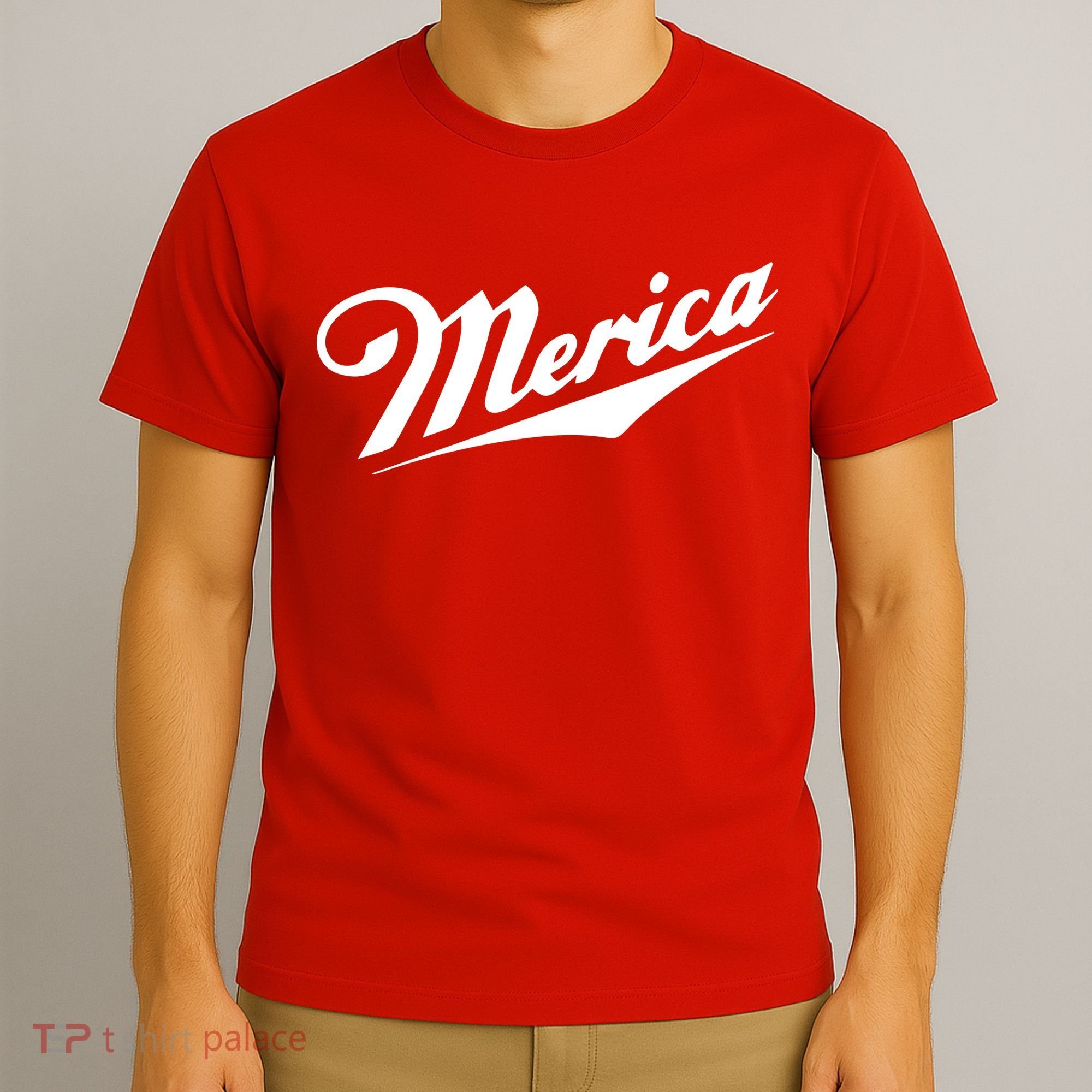 Merica Simple Logo T-Shirt