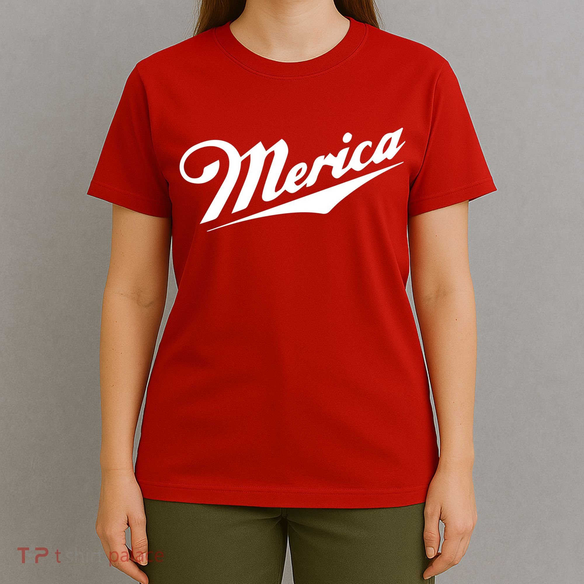 Merica Simple Logo T-Shirt
