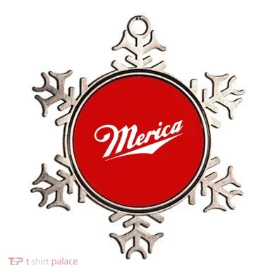 Merica Simple Logo Ornament