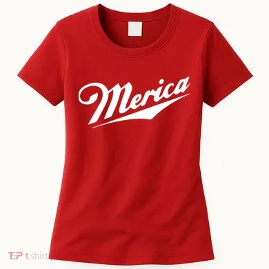 Merica Simple Logo Women's T-Shirt