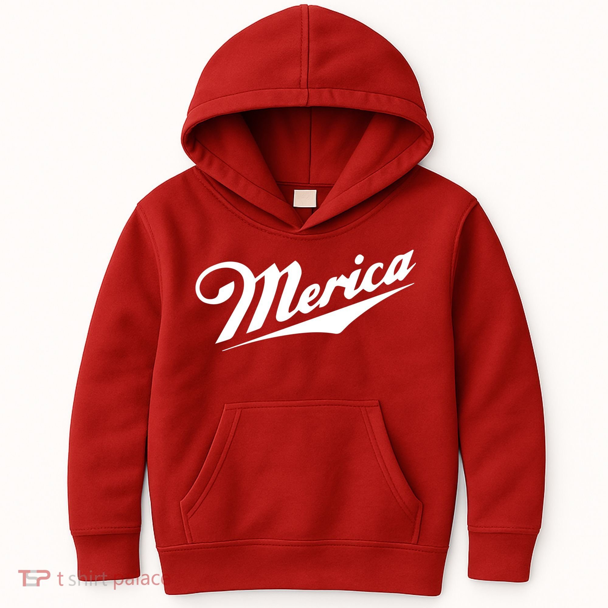 Merica Simple Logo Kids Hoodie