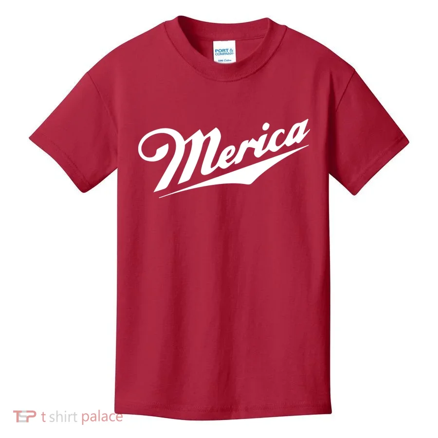 Merica Simple Logo Kids T-Shirt
