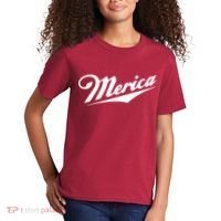 Merica Simple Logo Kids T-Shirt thumb 2