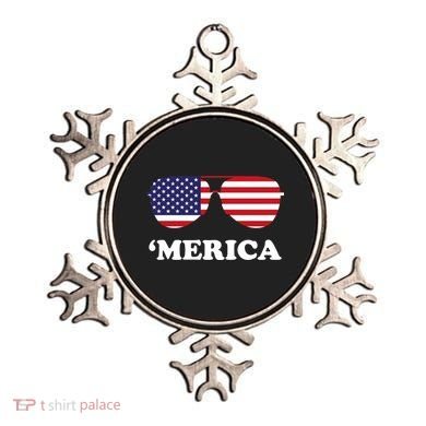 Merica Sun Glasses Shades USA Flag Ornament