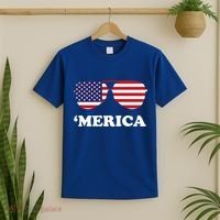 Merica Sun Glasses Shades USA Flag T-Shirt thumb 2