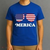 Merica Sun Glasses Shades USA Flag T-Shirt thumb 3