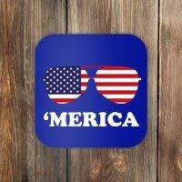 Merica Sun Glasses Shades USA Flag Coaster thumb 0
