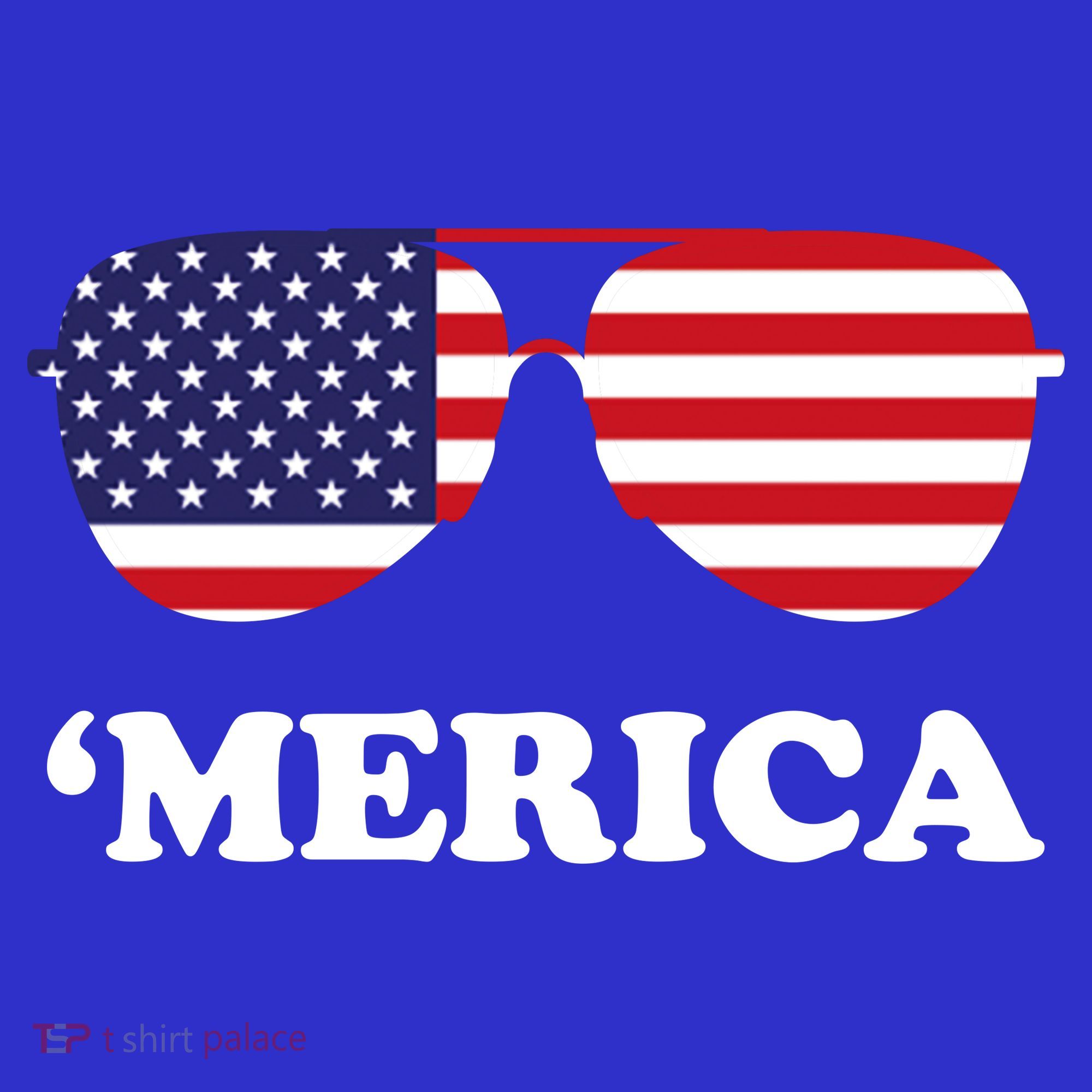 Merica Sun Glasses Shades USA Flag Toddler Hoodie