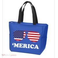 Merica Sun Glasses Shades USA Flag Tote Bag thumb 3