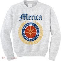Merica The Greatest Country On Earth Beer Label  Kids Sweatshirt thumb 0