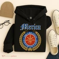 Merica The Greatest Country On Earth Beer Label  Hoodie thumb 4