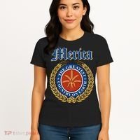 Merica The Greatest Country On Earth Beer Label  Women's T-Shirt thumb 4