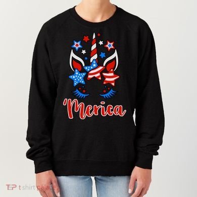 'Merica Unicorn Women's Sweatshirt