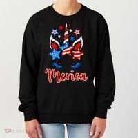 'Merica Unicorn Women's Sweatshirt thumb 0