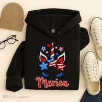 'Merica Unicorn Hoodie thumb 4
