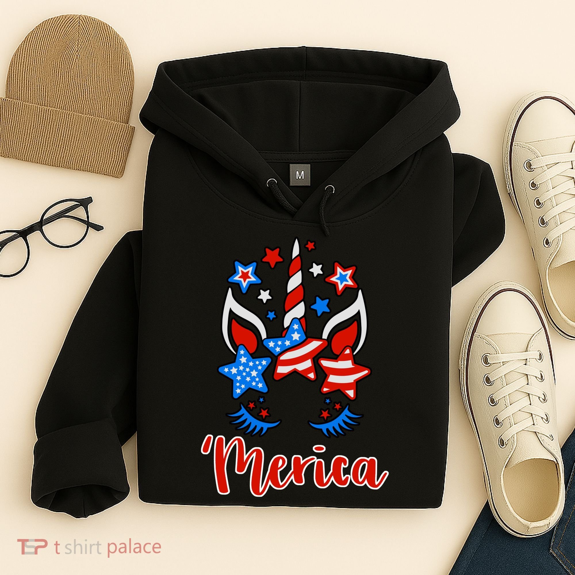 'Merica Unicorn Hoodie