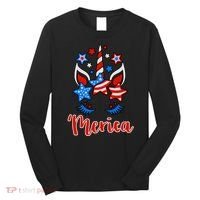 'Merica Unicorn Long Sleeve Shirt thumb 0